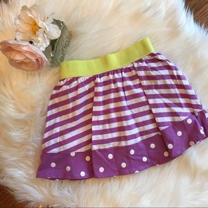 Girls Purple/White Skort - Size 4T